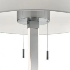 Trio Lampadaires Lampadaire En Métal Argenté H160cm -Lampadaires || Lustres || Guirlandes et décorations lumineuses Soldes lampadaire en metal argente h160cm 1
