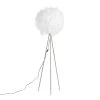 QAZQA Lampadaires Lampadaire En Métal Blanc -Lampadaires || Lustres || Guirlandes et décorations lumineuses Soldes lampadaire en metal blanc 1