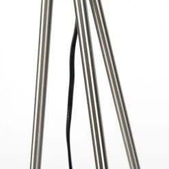 QAZQA Lampadaires Lampadaire En Métal Blanc -Lampadaires || Lustres || Guirlandes et décorations lumineuses Soldes lampadaire en metal blanc 6