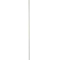 Dyberg Larsen Lampadaires Lampadaire En Métal Blanc Mat Et Chrome, H 143,5 Cm D 16 Cm -Lampadaires || Lustres || Guirlandes et décorations lumineuses Soldes lampadaire en metal blanc mat et chrome h 143 5 cm d 16 cm 4