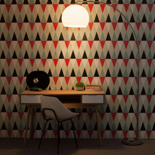 Maisons Du Monde Lampadaires Lampadaire En Métal Chromé Et Plastique Blanc H 209 Cm 4 Maisons Du Monde Lampadaires Lampadaire En Métal Chromé Et Plastique Blanc H 209 Cm – Image 2