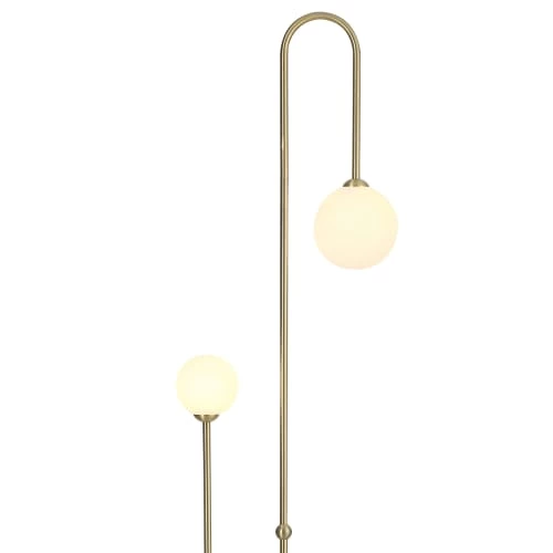 Keria Lampadaires Lampadaire En Métal Doré 5 Keria Lampadaires Lampadaire En Métal Doré – Image 3