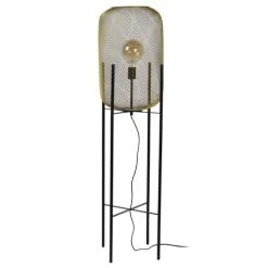 Lucide Lampadaires Lampadaire En Métal Doré -Lampadaires || Lustres || Guirlandes et décorations lumineuses Soldes lampadaire en metal dore 23