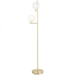 Lampadaires || Lustres || Guirlandes et décorations lumineuses Soldes -Lampadaires || Lustres || Guirlandes et décorations lumineuses Soldes lampadaire en metal dore et globes en verre h152 1000 2 28 228890 2