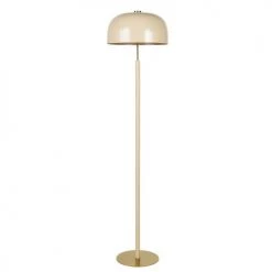 Maisons Du Monde Lampadaires Lampadaire En Métal Doré Et Laqué Crème H155