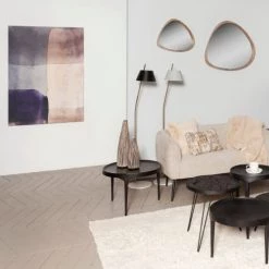 Pomax Lampadaires Lampadaire En Métal Et Marbre Noir -Lampadaires || Lustres || Guirlandes et décorations lumineuses Soldes lampadaire en metal et marbre noir 5