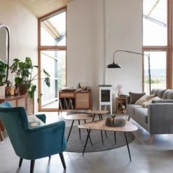 Maisons Du Monde Lampadaires Lampadaire En Métal Et Marbre Noirs Avec Bras Déporté H202 -Lampadaires || Lustres || Guirlandes et décorations lumineuses Soldes lampadaire en metal et marbre noirs avec bras deporte h202 1000 11 8 222966 3