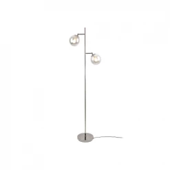 Leitmotiv Lampadaires Lampadaire En Métal Gris Fumé -Lampadaires || Lustres || Guirlandes et décorations lumineuses Soldes lampadaire en metal gris fume 2