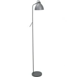 Wadiga Lampadaires Lampadaire En Métal Blanc H155cm -Lampadaires || Lustres || Guirlandes et décorations lumineuses Soldes lampadaire en metal gris h155cm 5