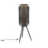 Dutchbone Lampadaires Lampadaire En Métal H111cm Noir -Lampadaires || Lustres || Guirlandes et décorations lumineuses Soldes lampadaire en metal h111cm noir