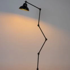 Drawer Lampadaires Lampadaire En Métal H158cm Noir -Lampadaires || Lustres || Guirlandes et décorations lumineuses Soldes lampadaire en metal h158cm noir 1