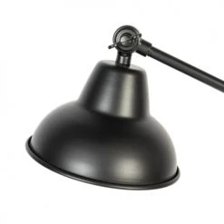 Drawer Lampadaires Lampadaire En Métal H158cm Noir -Lampadaires || Lustres || Guirlandes et décorations lumineuses Soldes lampadaire en metal h158cm noir 2