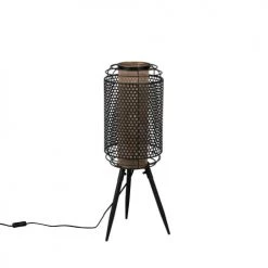 Dutchbone Lampadaires Lampadaire En Métal H71cm Noir