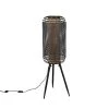 Dutchbone Lampadaires Lampadaire En Métal H91cm Noir -Lampadaires || Lustres || Guirlandes et décorations lumineuses Soldes lampadaire en metal h91cm noir