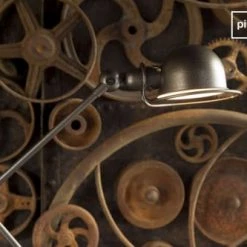 PIB Lampadaires Lampadaire En Métal Martelé Noir -Lampadaires || Lustres || Guirlandes et décorations lumineuses Soldes lampadaire en metal martele noir 1