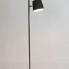 Keria Lampadaires Lampadaire En Métal Noir -Lampadaires || Lustres || Guirlandes et décorations lumineuses Soldes lampadaire en metal noir 10