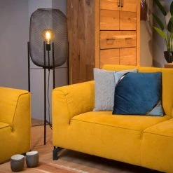 Lucide Lampadaires Lampadaire En Métal Noir -Lampadaires || Lustres || Guirlandes et décorations lumineuses Soldes lampadaire en metal noir 136