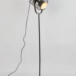 BOITE A DESIGN Lampadaires Lampadaire En Métal Noir -Lampadaires || Lustres || Guirlandes et décorations lumineuses Soldes lampadaire en metal noir 32