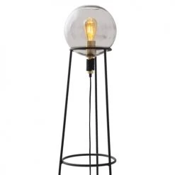 Keria Lampadaires Lampadaire En Métal Noir -Lampadaires || Lustres || Guirlandes et décorations lumineuses Soldes lampadaire en metal noir 53