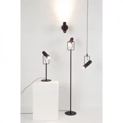 Zuiver Lampadaires Lampadaire En Métal Noir -Lampadaires || Lustres || Guirlandes et décorations lumineuses Soldes lampadaire en metal noir 75