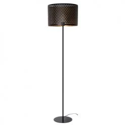 Keria Lampadaires Lampadaire En Métal Noir -Lampadaires || Lustres || Guirlandes et décorations lumineuses Soldes lampadaire en metal noir 82