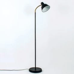 Keria Lampadaires Lampadaire En Métal Noir -Lampadaires || Lustres || Guirlandes et décorations lumineuses Soldes lampadaire en metal noir 87