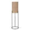 Maisons Du Monde Lampadaires Lampadaire En Métal Noir Et Fil De Jute Tressé Main H160
