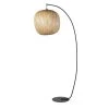 Maisons Du Monde Lampadaires Lampadaire En Métal Noir Mat Et En Bambou Tressé H183 -Lampadaires || Lustres || Guirlandes et décorations lumineuses Soldes lampadaire en metal noir mat et en bambou tresse h183 1000 10 16 223917 2