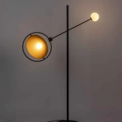 Zuiver Lampadaires Lampadaire En Métal Or -Lampadaires || Lustres || Guirlandes et décorations lumineuses Soldes lampadaire en metal or 12