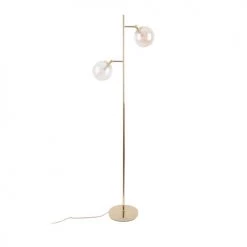 Leitmotiv Lampadaires Lampadaire En Métal Or