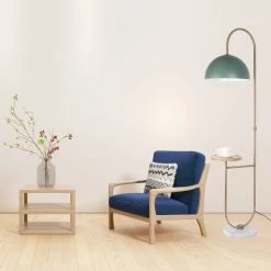 Laurie Lumière Lampadaires Lampadaire En Métal Vert -Lampadaires || Lustres || Guirlandes et décorations lumineuses Soldes lampadaire en metal vert 1