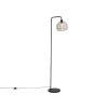 QAZQA Lampadaires Lampadaire En Plastique Noir 1 QAZQA Lampadaires Lampadaire En Plastique Noir -Lampadaires || Lustres || Guirlandes et décorations lumineuses Soldes lampadaire en plastique noir