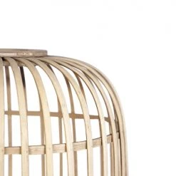 QAZQA Lampadaires Lampadaire En Rotin Beige -Lampadaires || Lustres || Guirlandes et décorations lumineuses Soldes lampadaire en rotin beige 10