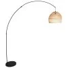 Maisons Du Monde Lampadaires Lampadaire En Rotin Tressé Et Métal Noir H.191cm