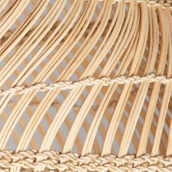 Maisons Du Monde Lampadaires Lampadaire En Rotin Tressé Et Métal Noir H.191cm -Lampadaires || Lustres || Guirlandes et décorations lumineuses Soldes lampadaire en rotin tresse et metal noir h 191cm 1000 8 4 165316 3