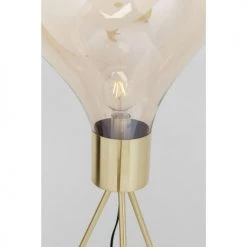 Kare Design Lampadaires Lampadaire En Verre Et Acier Doré H160 -Lampadaires || Lustres || Guirlandes et décorations lumineuses Soldes lampadaire en verre et acier dore h160 8