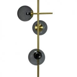 Dyberg Larsen Lampadaires Lampadaire En Verre Fumé Et Laiton, H 160 Cm D 34 Cm 8 Dyberg Larsen Lampadaires Lampadaire En Verre Fumé Et Laiton, H 160 Cm D 34 Cm -Lampadaires || Lustres || Guirlandes et décorations lumineuses Soldes lampadaire en verre fume et laiton h 160 cm d 34 cm 2