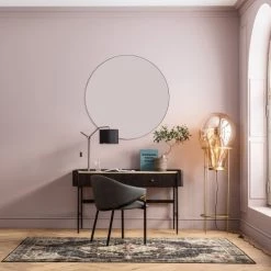 Kare Design Lampadaires Lampadaire En Verre Teint Et Acier Doré H158 -Lampadaires || Lustres || Guirlandes et décorations lumineuses Soldes lampadaire en verre teint et acier dore h158 1