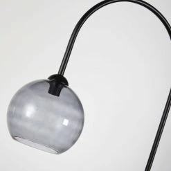 Maisons Du Monde Lampadaires Lampadaire étagère En Verre Fumé Et Métal Noir H190 -Lampadaires || Lustres || Guirlandes et décorations lumineuses Soldes lampadaire etagere en verre fume et metal noir h190 1000 5 6 202628 2