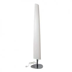 LUMISKY Lampadaires Lampadaire Ext Filaire Polyéthylène Blanc H160CM