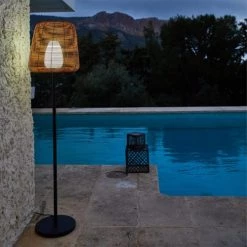 Alice's Garden Lampadaires Lampadaire Filaire En Polyrotin H154cm -Lampadaires || Lustres || Guirlandes et décorations lumineuses Soldes lampadaire filaire en polyrotin h154cm 2