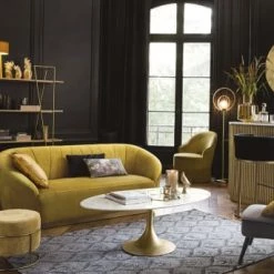 Maisons Du Monde Lampadaires Lampadaire Globe En Verre Teinté Ambré Et Métal Doré H162 -Lampadaires || Lustres || Guirlandes et décorations lumineuses Soldes lampadaire globe en verre teinte ambre et metal dore h162 1000 2 27 202608 4