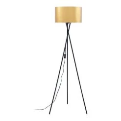 Lampea Lampadaires Lampadaire Industriel En Cuivre 140 Cm -Lampadaires || Lustres || Guirlandes et décorations lumineuses Soldes lampadaire industriel en dore 140 cm