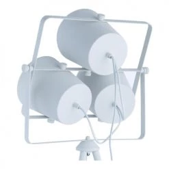 Lampea Lampadaires Lampadaire Industriel En Métal Blanc 152 Cm -Lampadaires || Lustres || Guirlandes et décorations lumineuses Soldes lampadaire industriel en metal blanc 152 cm 5