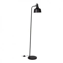 Lampea Lampadaires Lampadaire Industriel En Métal Noir 153 Cm