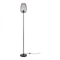 Lampea Lampadaires Lampadaire Industriel En Métal Noir 160 Cm