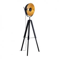 Lampea Lampadaires Lampadaire Industriel En Métal Noir 170 Cm