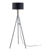 Lampea Lampadaires Lampadaire Industriel En Noir 140 Cm -Lampadaires || Lustres || Guirlandes et décorations lumineuses Soldes lampadaire industriel en noir 140 cm