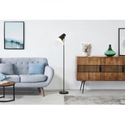 Lampea Lampadaires Lampadaire Industriel En Noir 150 Cm -Lampadaires || Lustres || Guirlandes et décorations lumineuses Soldes lampadaire industriel en noir 150 cm 10