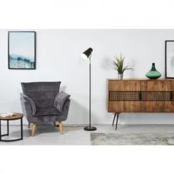 Lampea Lampadaires Lampadaire Industriel En Noir 150 Cm -Lampadaires || Lustres || Guirlandes et décorations lumineuses Soldes lampadaire industriel en noir 150 cm 8